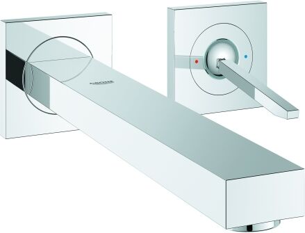Grohe Eurocube Joy mitigeur lavabo 19998000 chromé , fixation murale 2 trous, saillie 23, 2000 cm