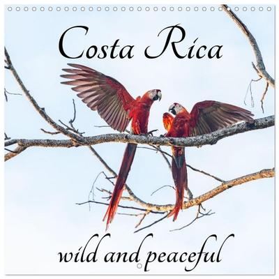 Costa Rica wild and peaceful (Wall Calendar 2027 12 × 12 Inch) CALVENDO 12 Month Wall Calendar
