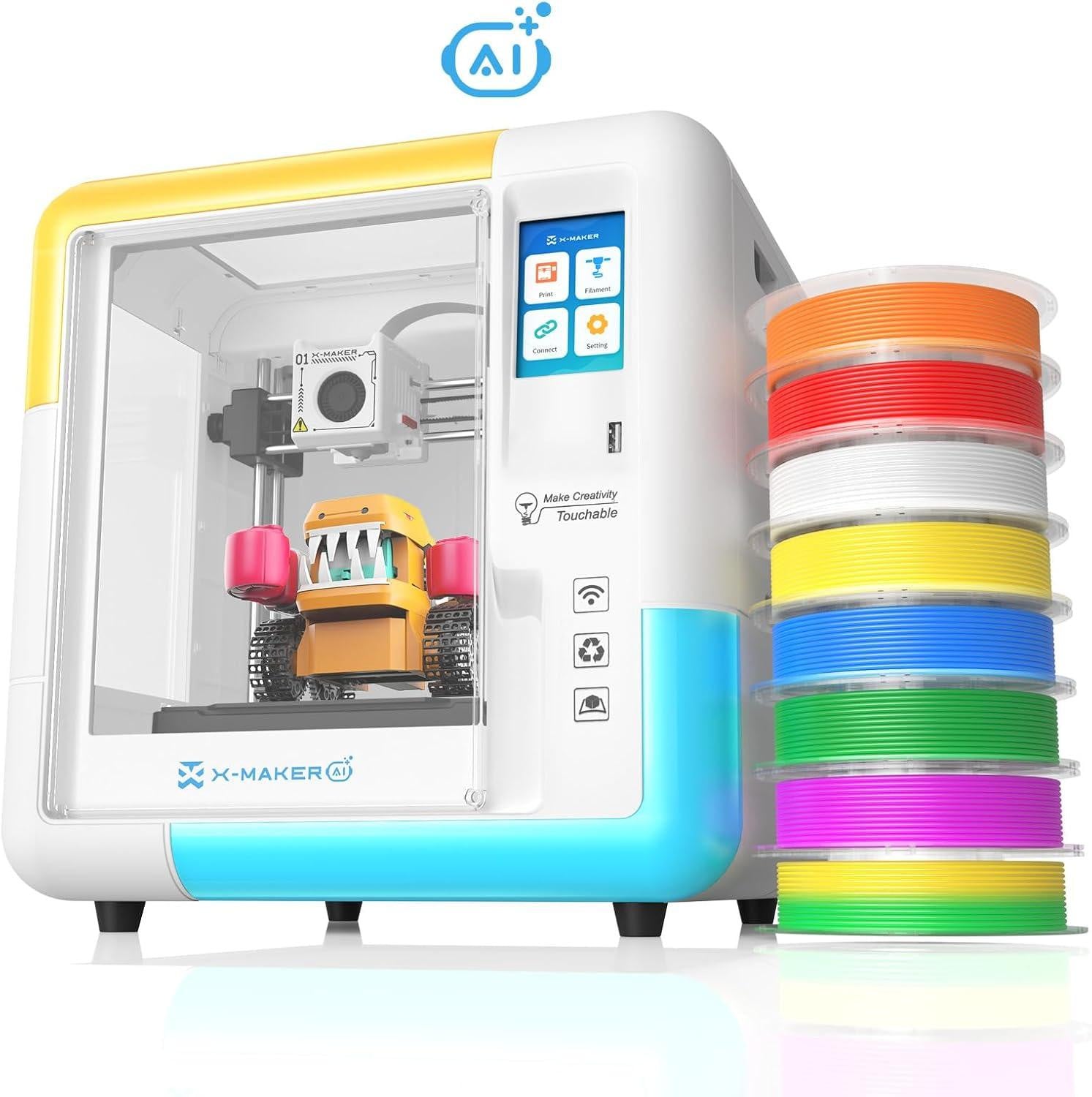 X-Maker AI 3D-printer voor thuis en school