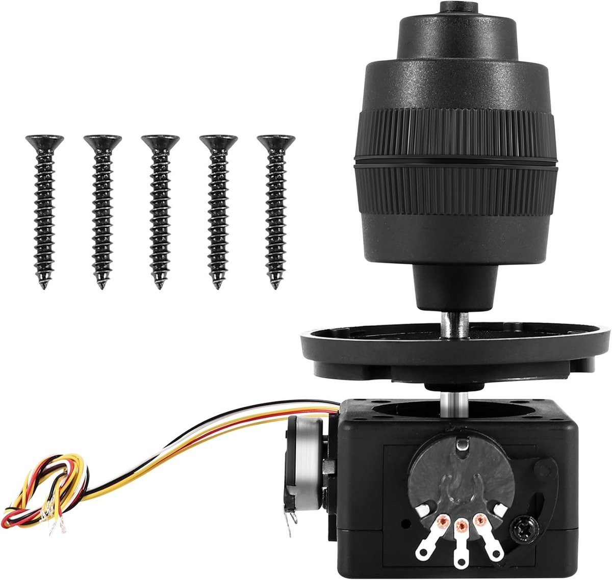 4-Axis Joystick Potentiometer 10K voor Precisie Controle, Zwart
