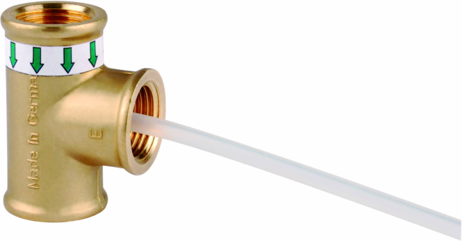 Aalberts Seppelfricke SEPP Eis Hygieneset 0537269 Messing, für hygienische Durchspülung