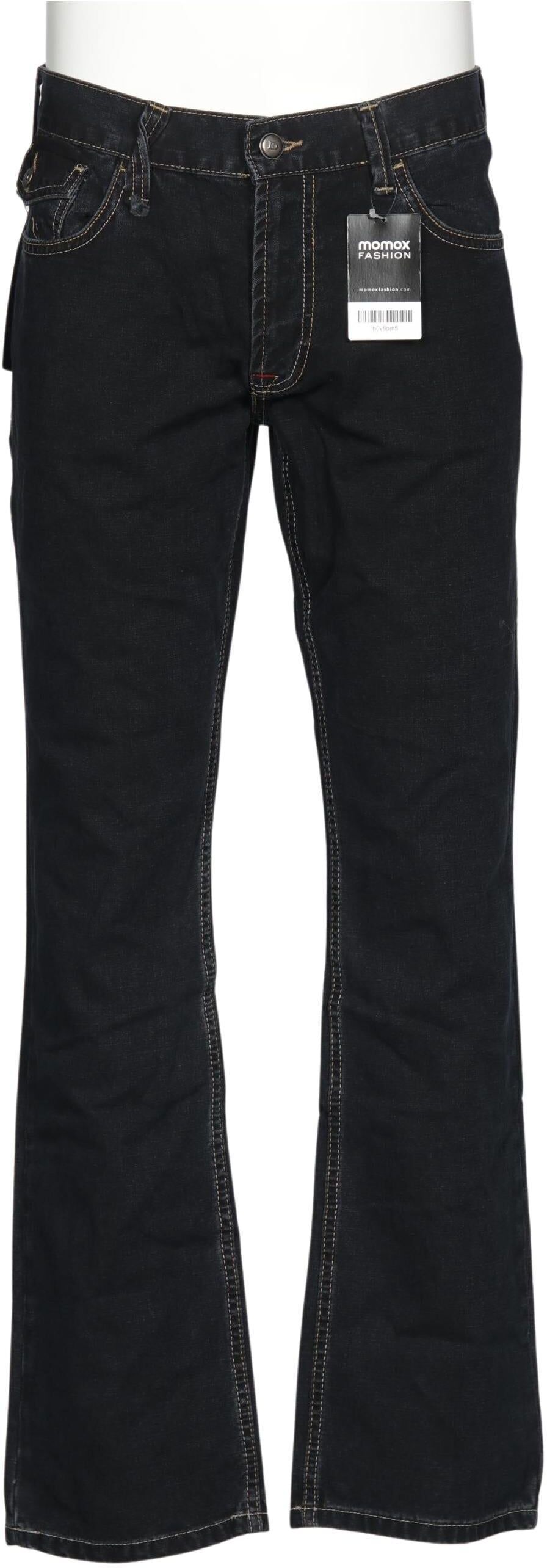 Hartwich Herren Jeans, Marineblau, Gr. W34, Baumwolle - Second Hand