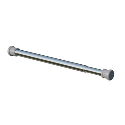 Klemmstange INDEKO Gr. 2, grau (aluminiumfarben), Ø:22mm, Gardinenstangen