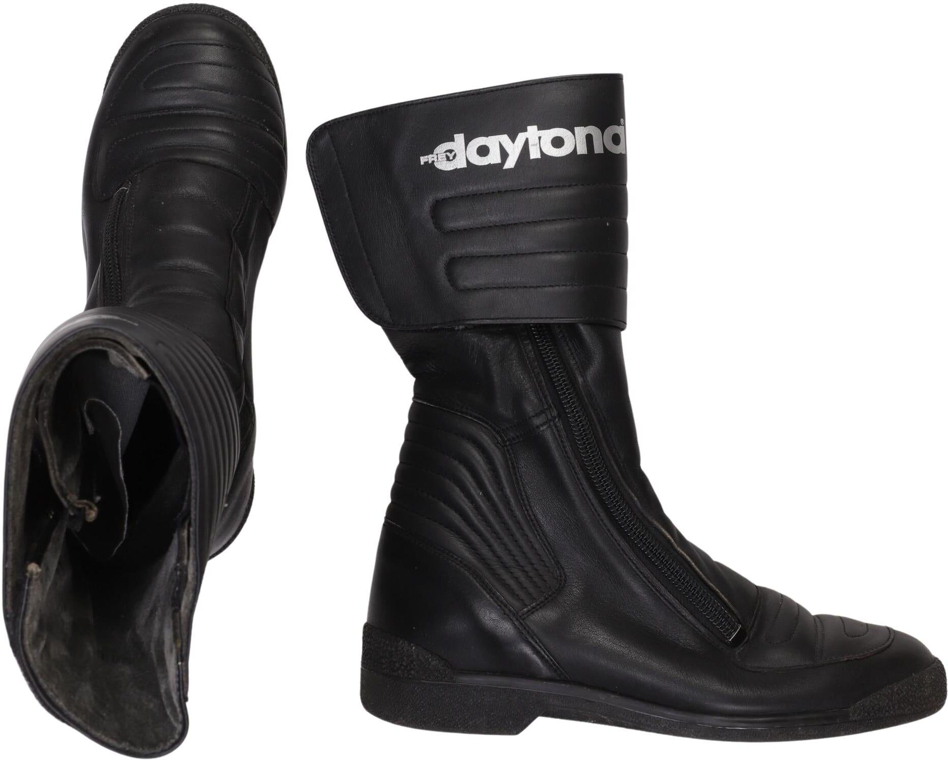 Dayton Damen Stiefel, Schwarz, Gr. EU 36, kein / Etikett - Second Hand
