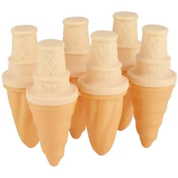 alpina Eislutscher-Maker, Eisformen, Mehrfarbig, Weiss, Beige