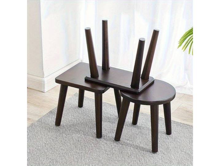 Tabouret en bois massif, tabouret à langer pour chaussures de maison, petit tabouret de célébrité d'internet, chaise basse Simple et moderne