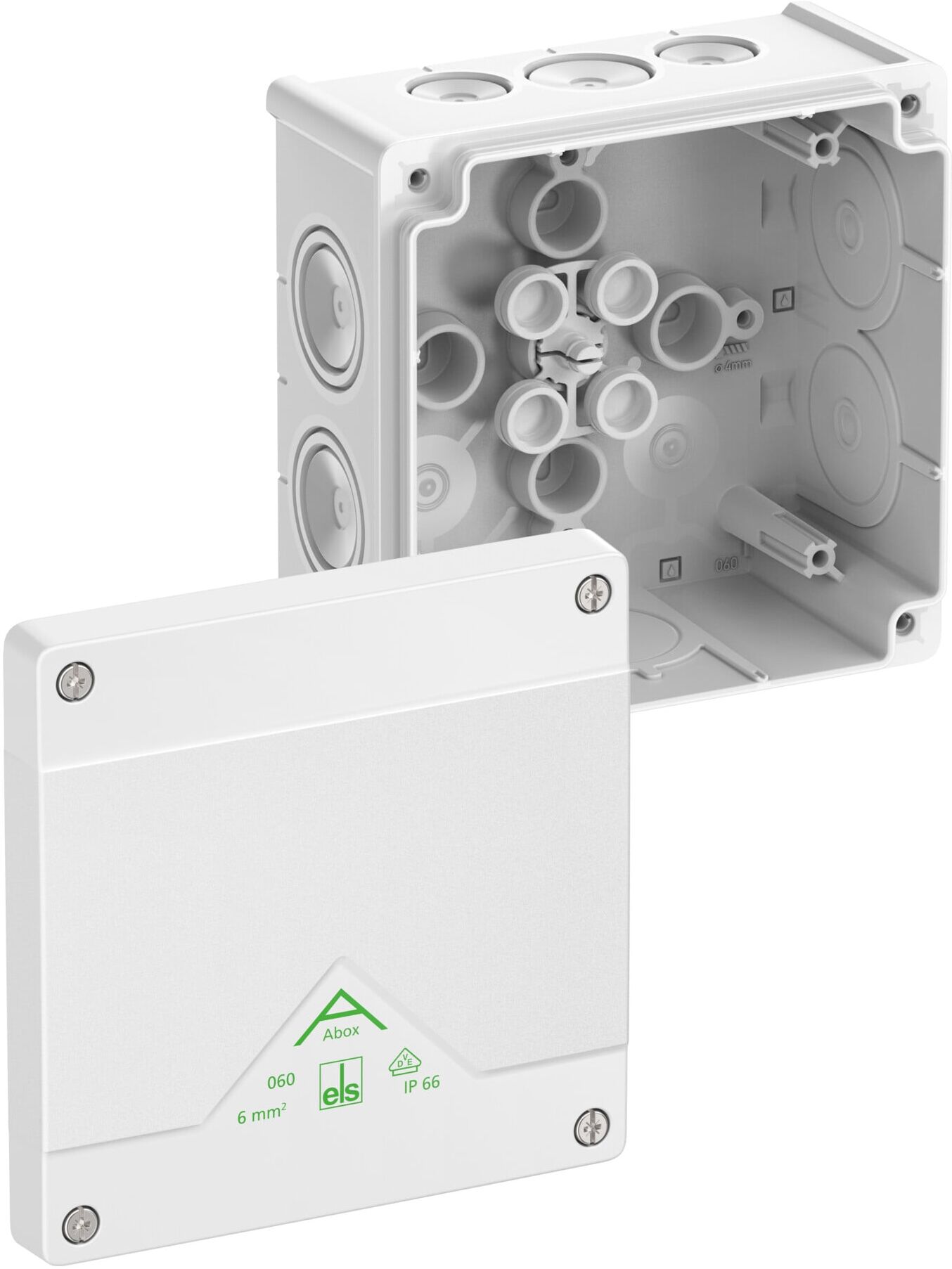 Spelsberg Abzweigkasten IP66 6mm² Abox 060-L/w (80610001)