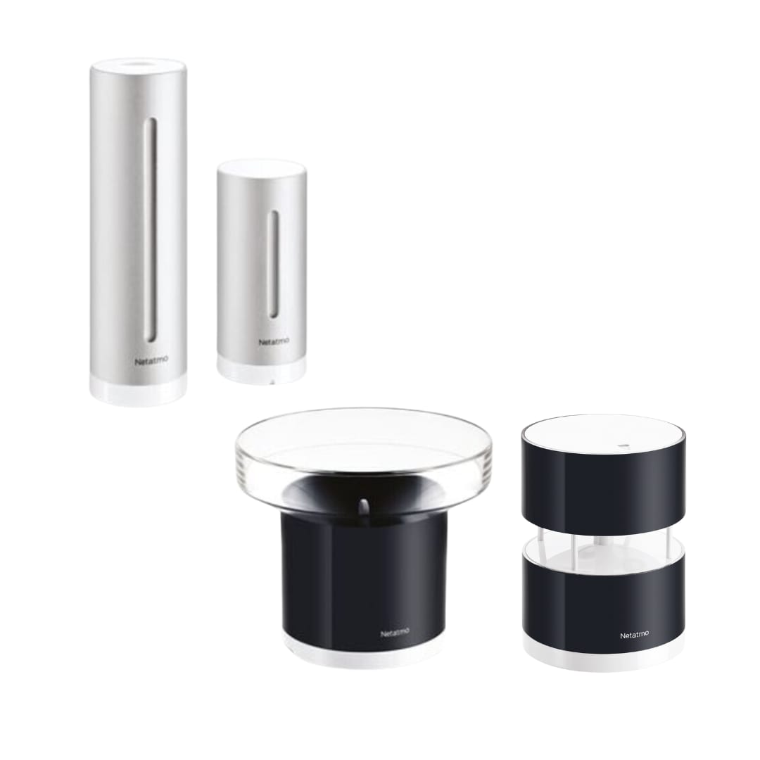 Netatmo Smarte Wetterstation • Regenmesser • Windmesser 5C33-01M+5C33-006