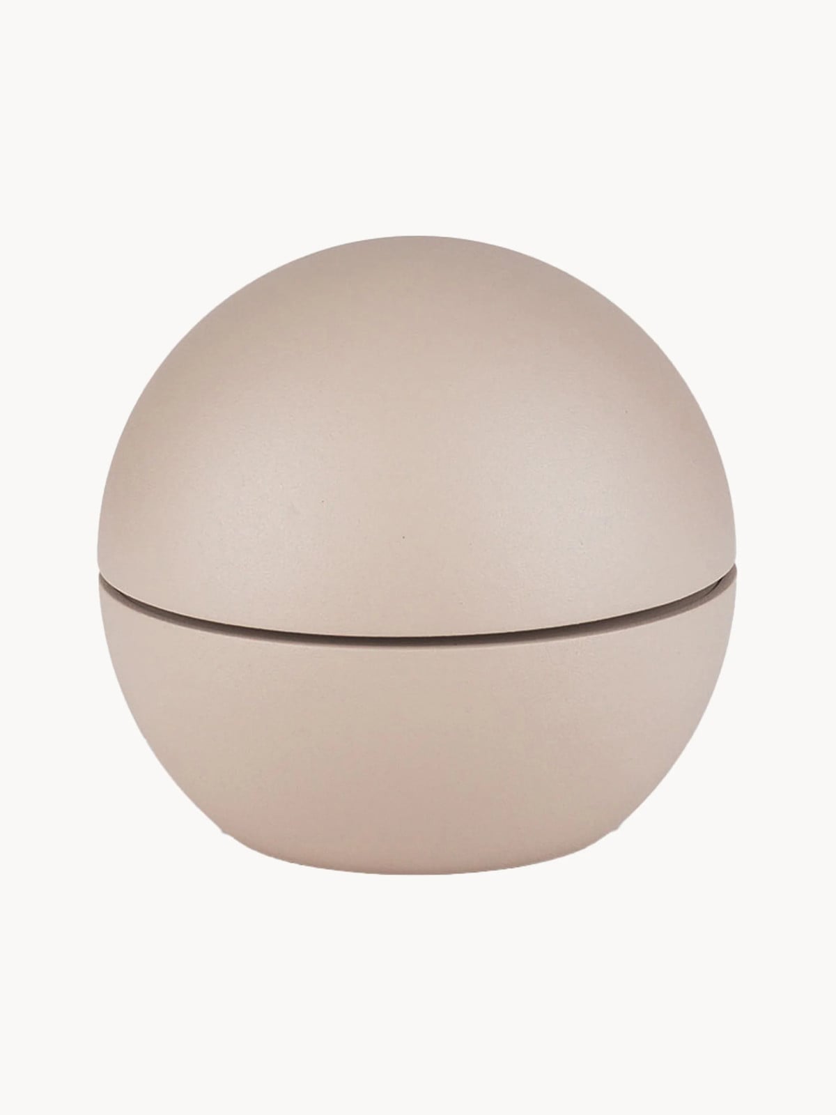 Lyora Puk oplaadbare led-tafellamp met dimfunctie, bruin
