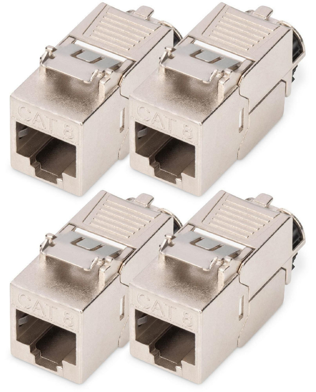 DIGITUS DN-93816-4 Keystone-module Cat. 8.1 afgeschermd set van 4