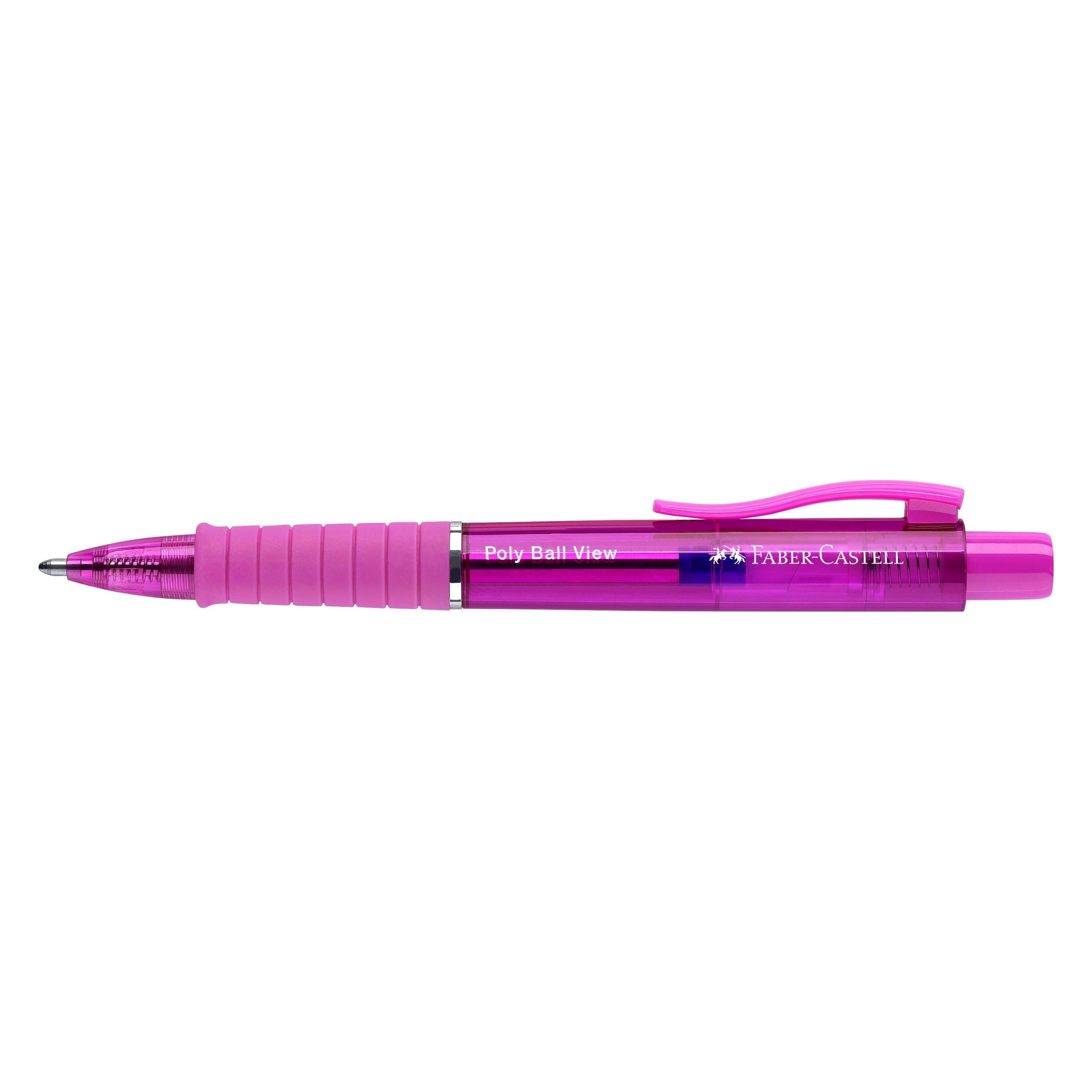 Faber-Castell KS Poly Ball View Electric Fuchsia (1x) (145768)