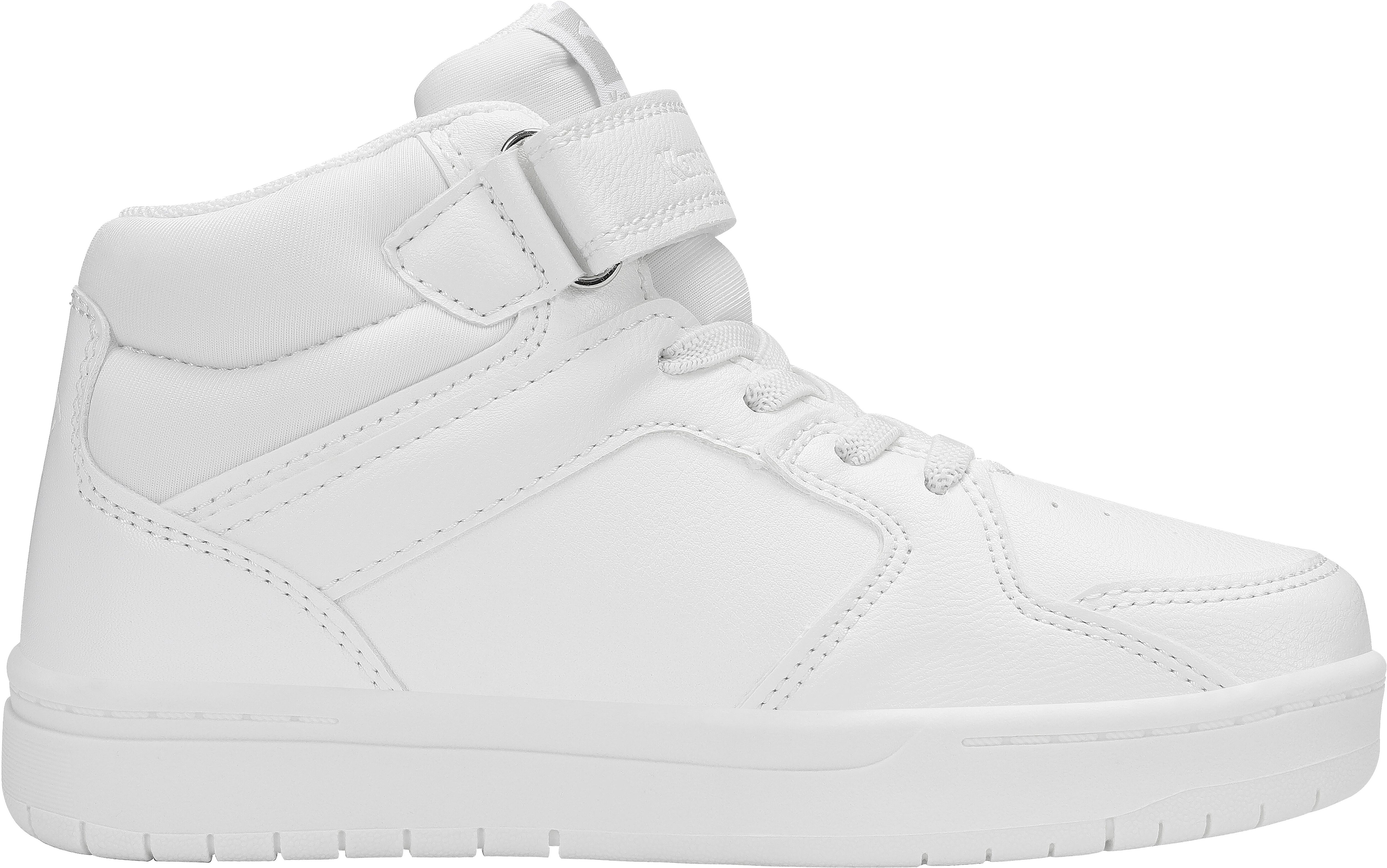 Sneaker KANGAROOS "K-CP Hogan EV", Jungen, Gr. 34, weiss (weiß), Synthetik, Textil, Schuhe Sneaker, mit Klettverschluss weiß 34