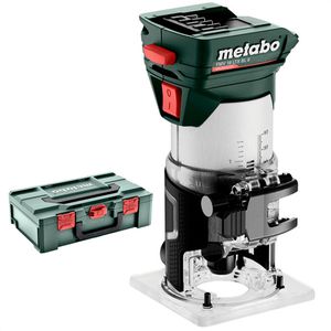 Metabo Kantenfräse FMV 18 LTX BL 8, Akku, 18 V, 6mm, 8mm, mit Spannzange und Koffer