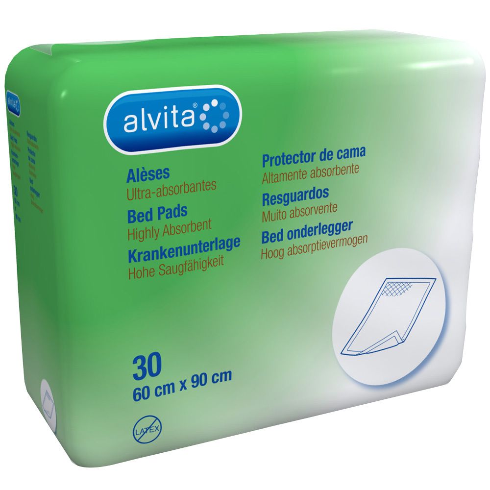 Alvita Krankenunterlage 60x90 cm 30 St Unterlagen