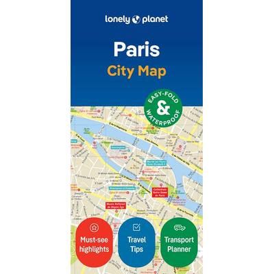 Lonely Planet Paris City Map, Sonstige von , Lonely Planet, 978-1-78701-611-8