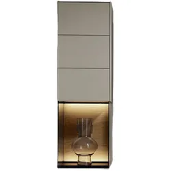 Musterring Hängeschrank Q-Media 2.0 Holz Grau Fango