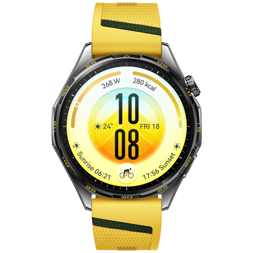 Huawei Watch GT 7 46mm Grau (Gelbes Armband)
