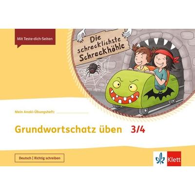 Mein Anoki-Übungsheft. Grundwortschatz üben 3/4. Übungsheft Klasse 3/4, Geheftet von , Klett Schulbuchverlag, 978-3-12-162245-0