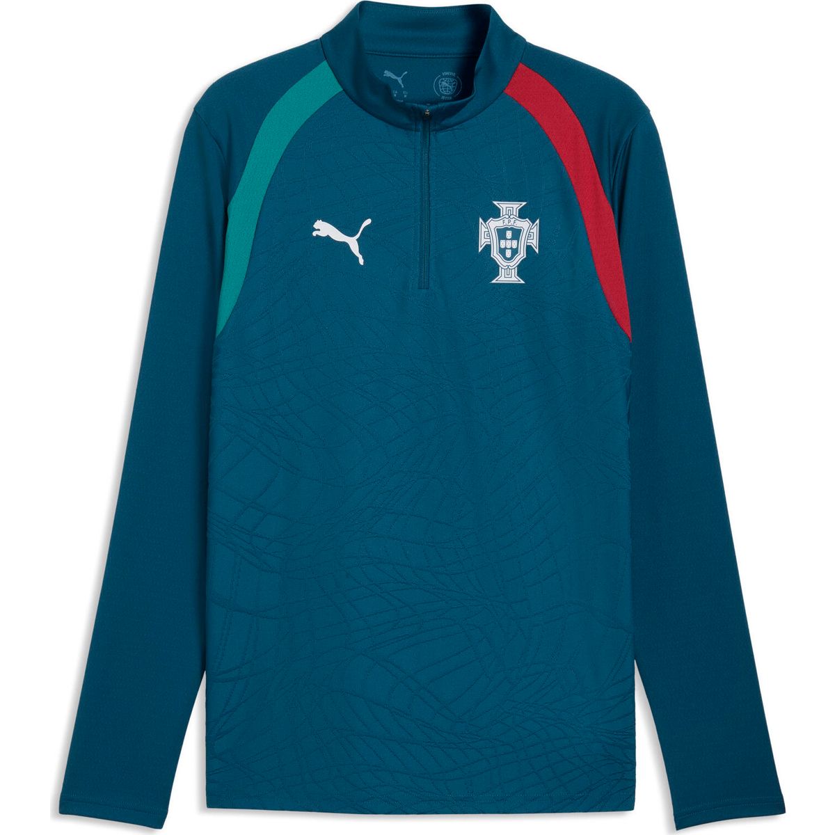 Puma FPF Training 14 Zip Top ocean tropic-silver mist (15) L 784772-15-L