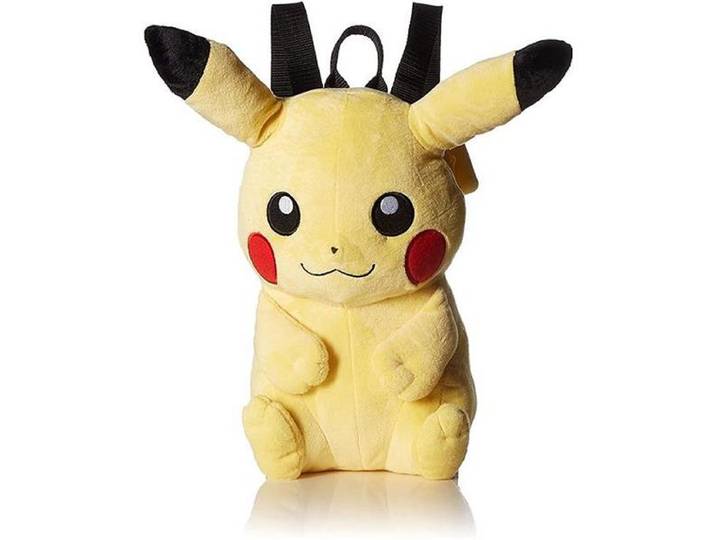 Sac à dos peluche Pokémon - Pikachu 36 cm