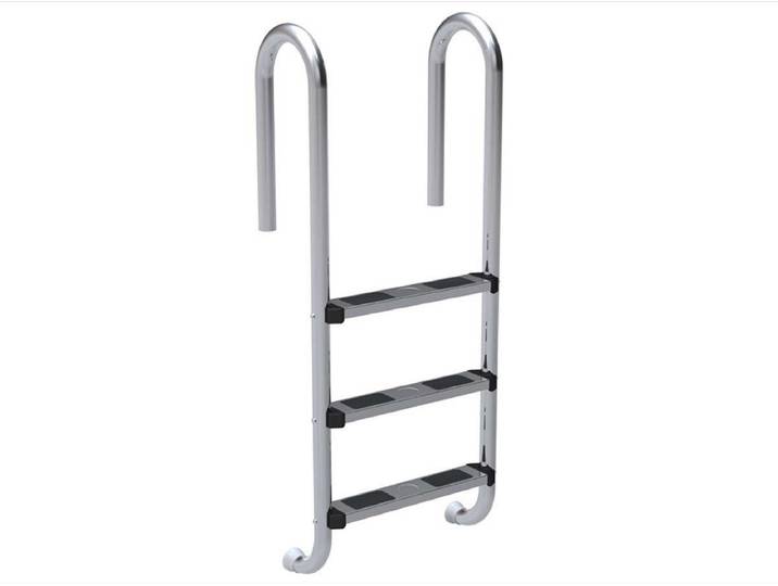 Echelle de piscine en acier inoxydable - 3 marches