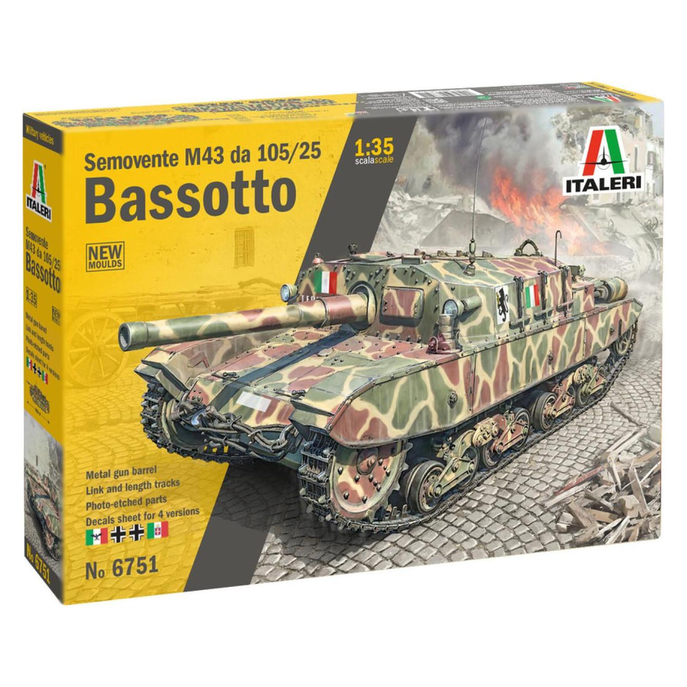 Other 1:35 Semovente M43 Basotto (510006751)