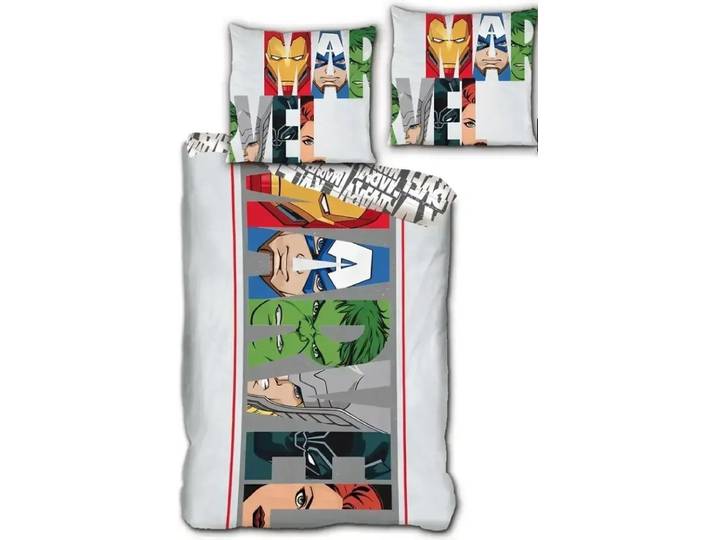 Marvel Avengers Dekbedovertrek Avengers - 140 x 200 cm - Microfiber