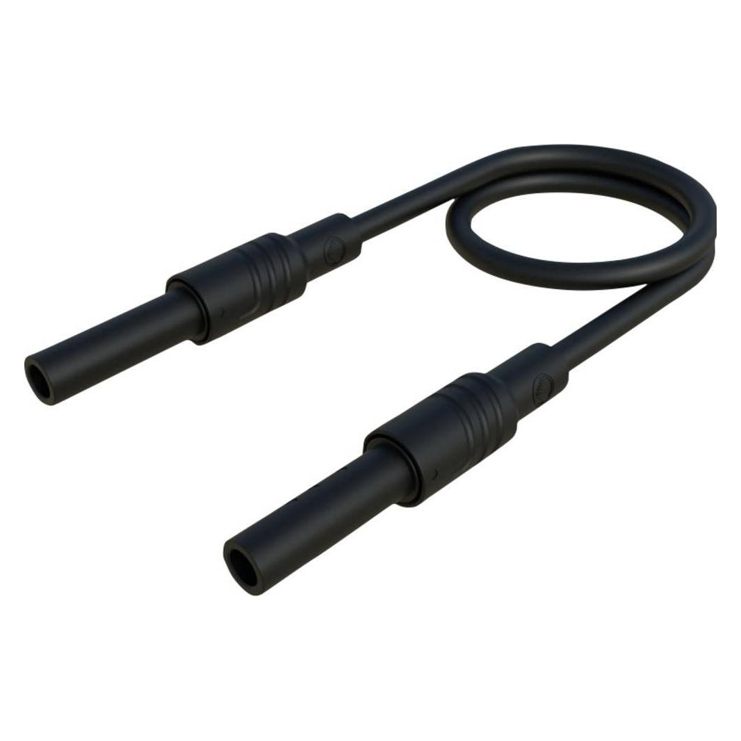 Hirschmann Test & Measurement SKS Hirschmann MAL S BB 50/2,5 sw Messleitung Schwarz 1 St. (934031100)