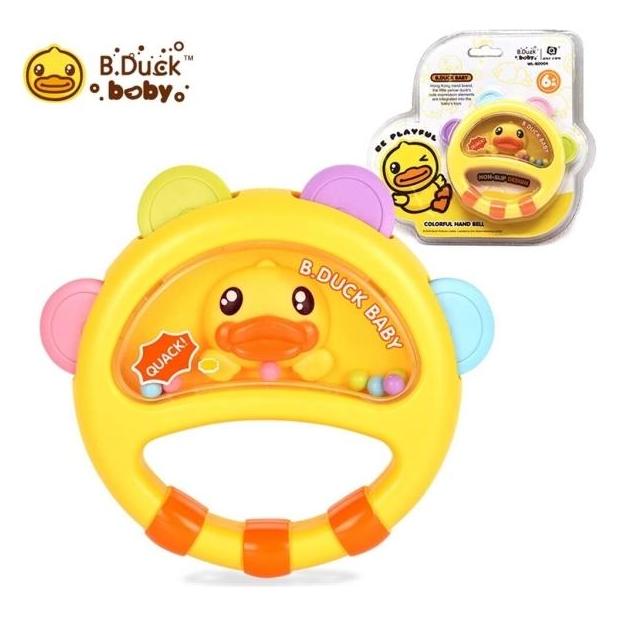 B.Duck Colorful Rattles Hand Bell (258-BD004)