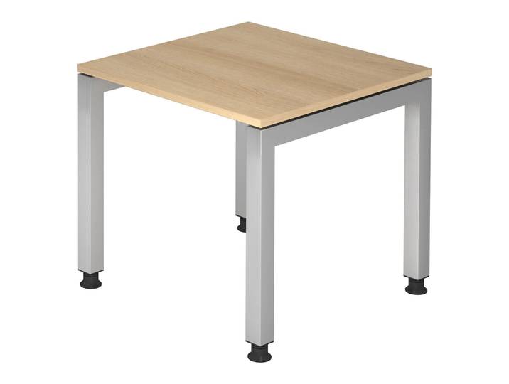 JAVA 8 S Schreibtisch 80 x 80 höhenverstellbar Eiche