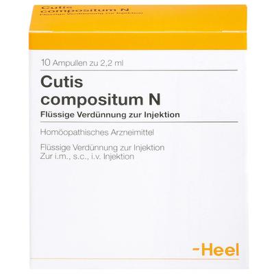 Cutis compositum N Ampullen 10 St