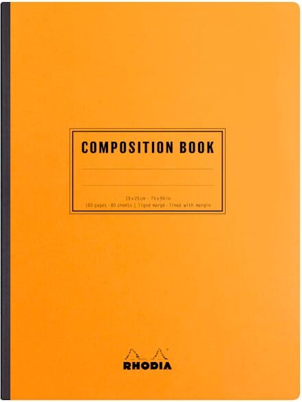 Rhodia Composition book B5L orange 5st