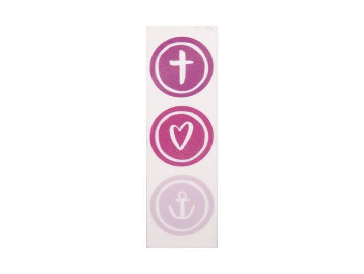 Rayher Wachsmotiv Glaube Liebe Hoffnung 10 × 3 cm