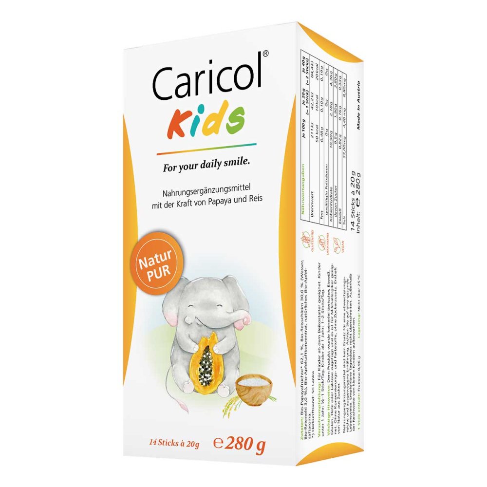 INSTITUT ALLERGOSAN Deutschland (privat) GmbH Caricol Kids Sticks 20592221