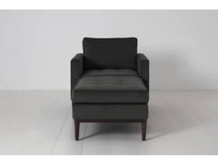 Chaiselongue Model 02, Dunkelgrau