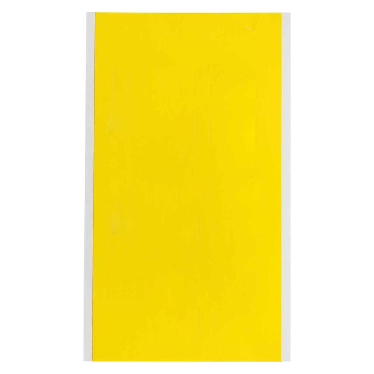 Brady 3470-BLANK, B-499, Nylongewebe, ohne Beschriftung, Schwarz auf Gelb, 127 x 228mm, Schrifthöh (3470-BLNK)