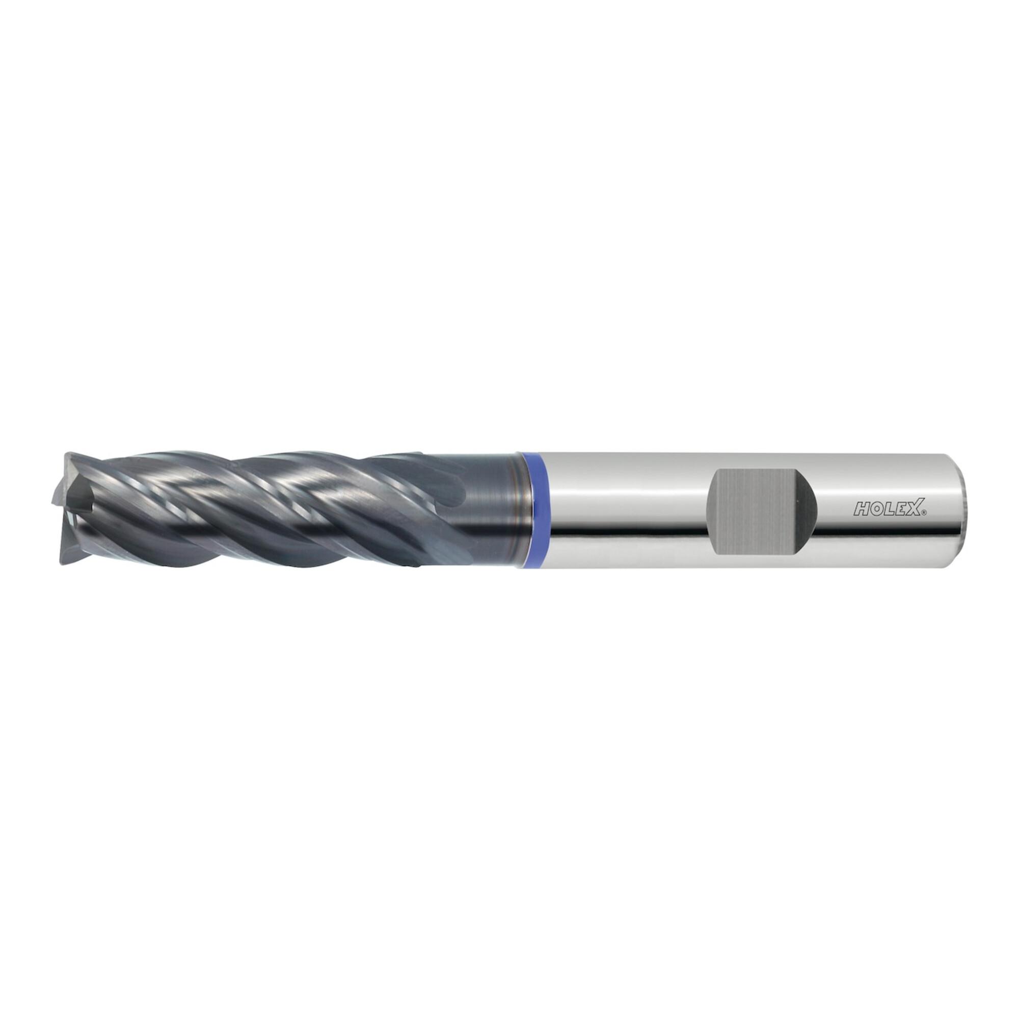HOLEX ProINOX VHM-Fräser HPC Ø 20 mm Schneidenlänge 60 mm mit Farbring (203021 20)