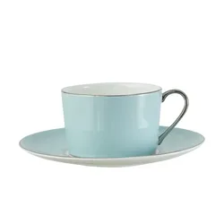 Peill+Putzler Kaffeetasse  Sonderedition , blau , Porzellan , Maße (cm): H: 6,5  Ø: 18.5