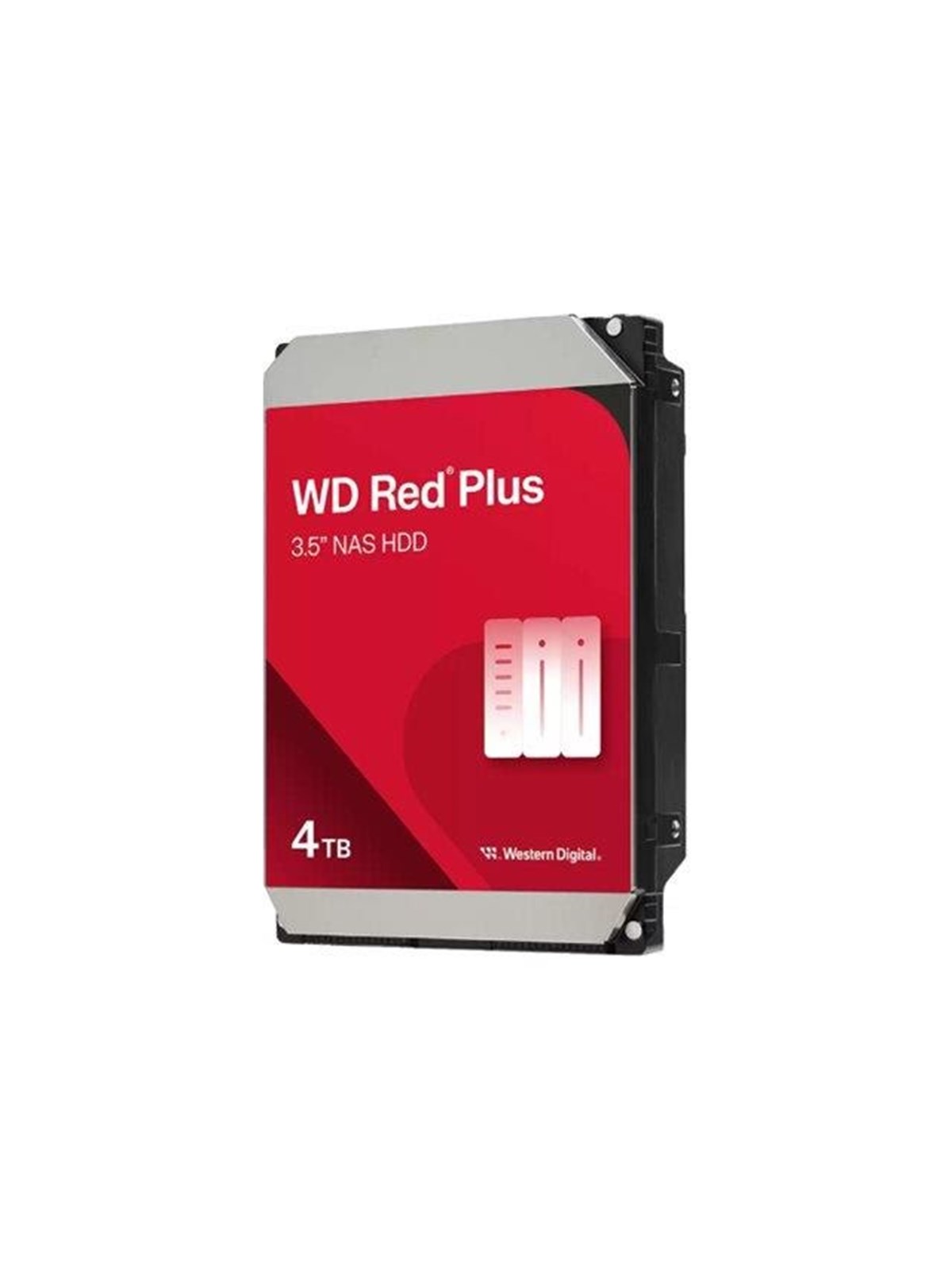 QNAP WD Red Plus WD40EFZZ - 4TB - Festplatten - 72113400-5010000-000-RS - SATA-600 - 3.5"