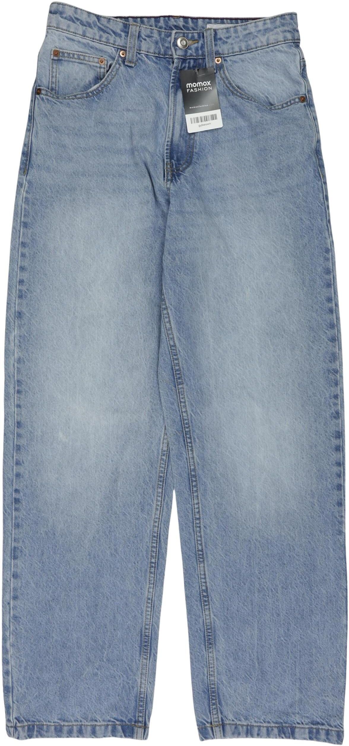 bershka Herren Jeans, Hellblau, Gr. W28, Baumwolle - Second Hand