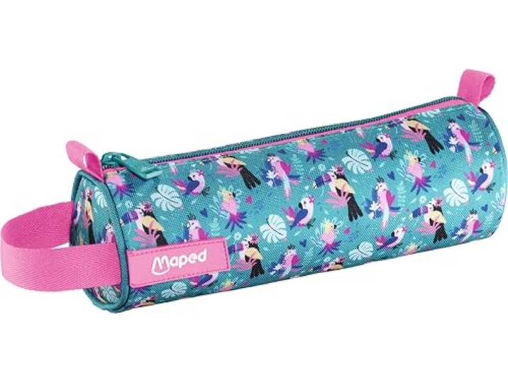 Maped - Trousse Scolaire - Tropical - Tissu et Zip Haute