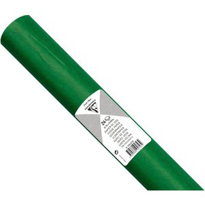 Clairefontaine Seidenpapier 394021C, grün, 50 x 75cm, 24 Blätter, gefaltet, 18g/m², 24 Stück