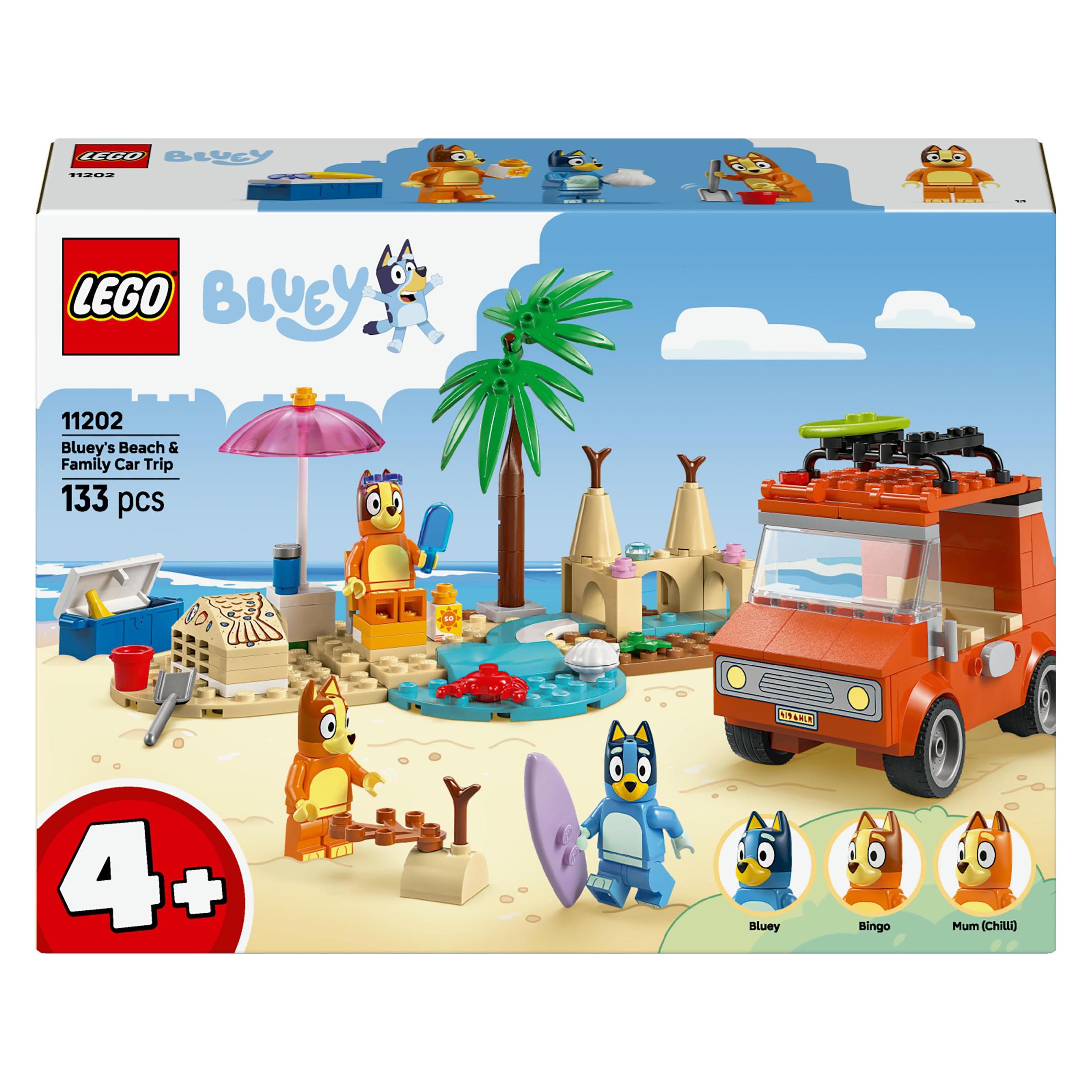 LEGO Blueys Strandausflug (LEGO Bluey) (11202)