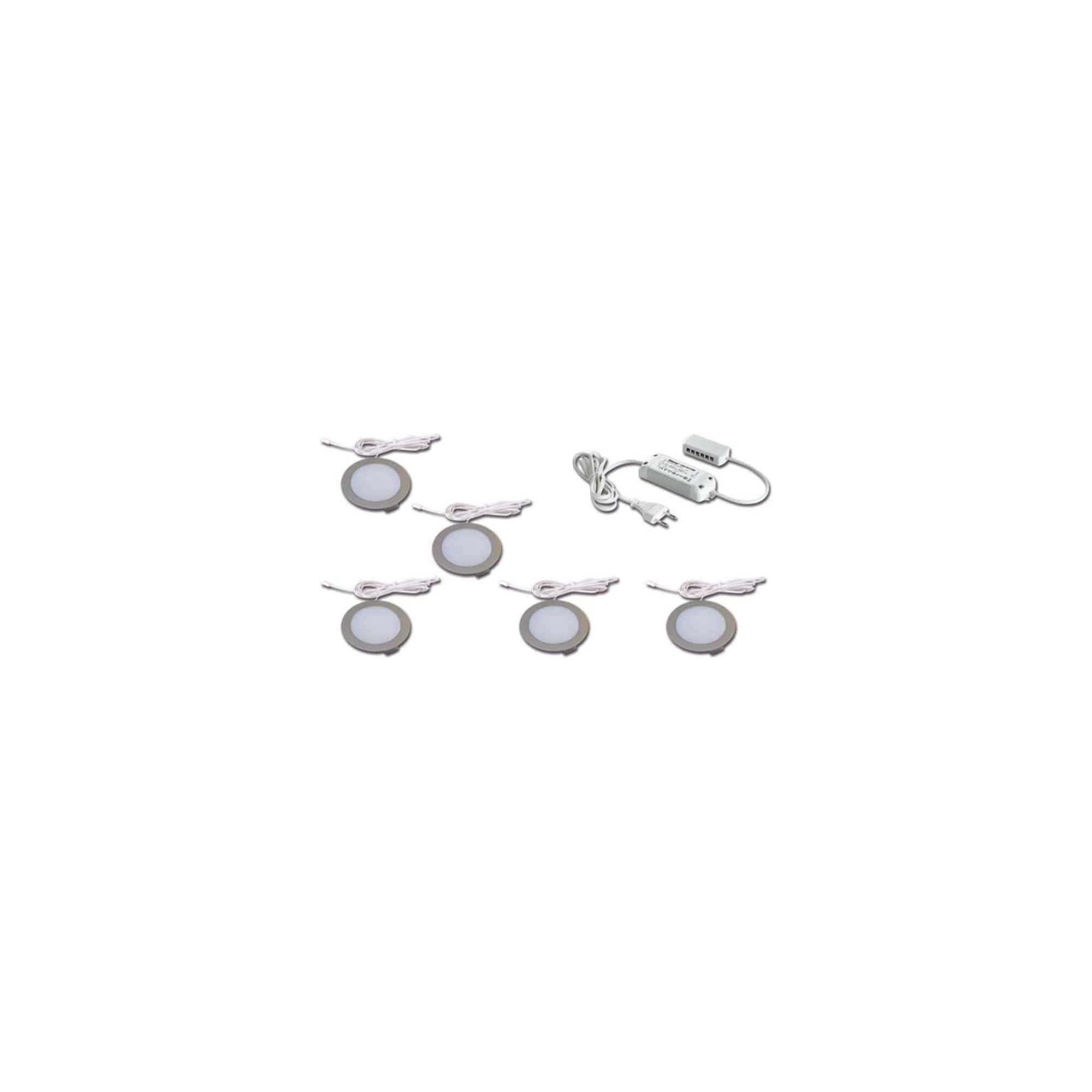 Hera LED-Einbauleuchte 5er-Set warm weiß eds Tr.24/30W (61056305002)