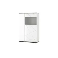 Highboard   ¦ weiß ¦ Maße (cm): B: 92 H: 141 T: 40.0