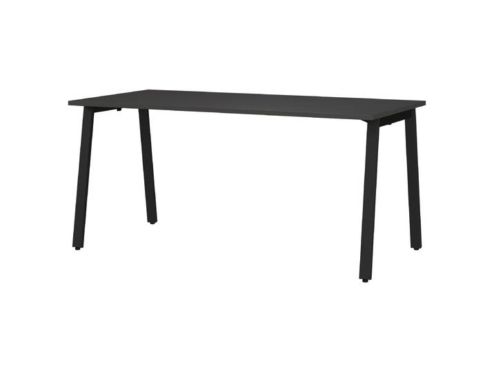 Schreibtisch Tivolo 160cm Grau/Graphit A-Form