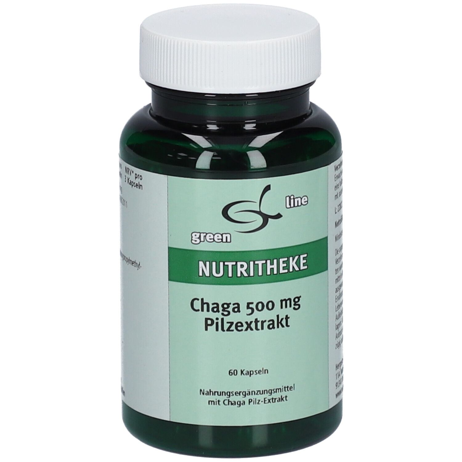 Chaga 500 mg Pilz Extrakt Kapseln 60 St