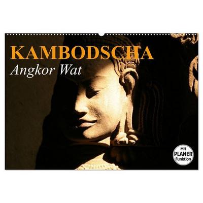 Kambodscha. Angkor Wat (Wandkalender 2026 DIN A2 quer), CALVENDO Monatskalender