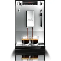Melitta Caffeo Solo Milk, Kaffeevollautomat, Schwarz, Silber