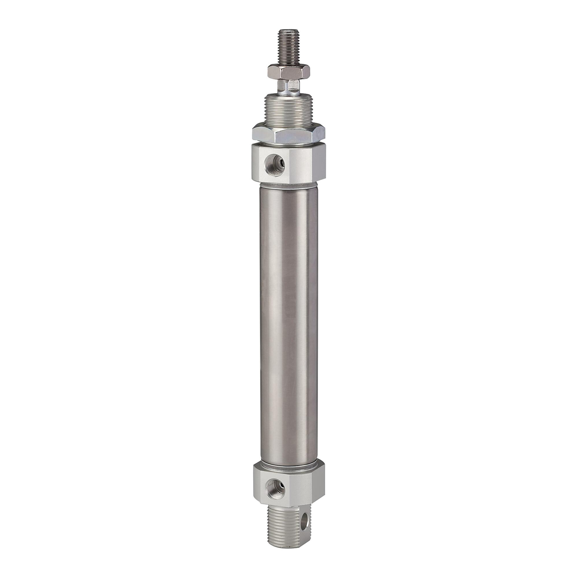Riegler Rundzylinder »MI« doppeltwirkend, Kolben-Ã˜ 20, Hub 100, G 1/8 (11.DM.20100)